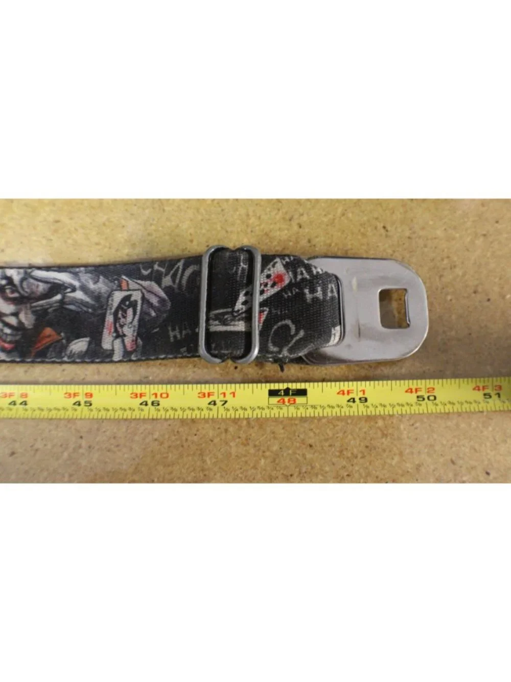 Buckle-Down Joker Seatbelt Belt Adjust DC Comics Twisted Graphic Y2K Retro Pop